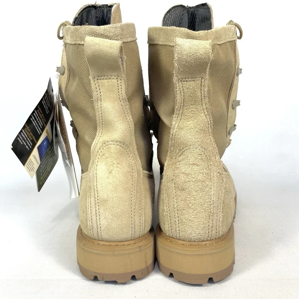 Rocky 790G Gore-Tex Combat Boots Mens 11R Tan Suede Vibram NWT Vintage
